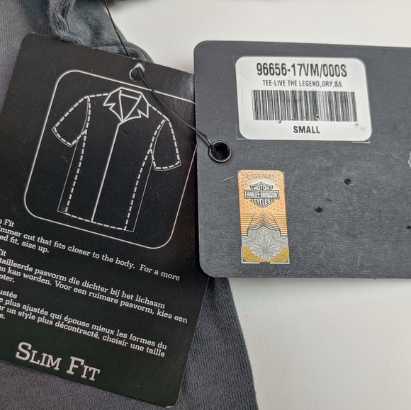 Harley Davidson Black Short Sleeve T Shirt Small - Picture 4 of 5